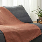 Ριχτάρι Αιγαίον Chenille 180X180 Pumpkin